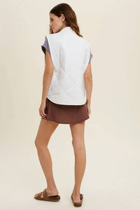 Wishlist - Quilted Button-Up Vest