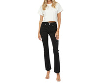 Mica Denim - Mid Rise Slim Boot Cut Jeans