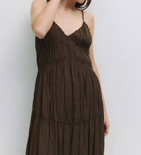 Mod Ref - Effortless Tiered Gathered Midi Dress