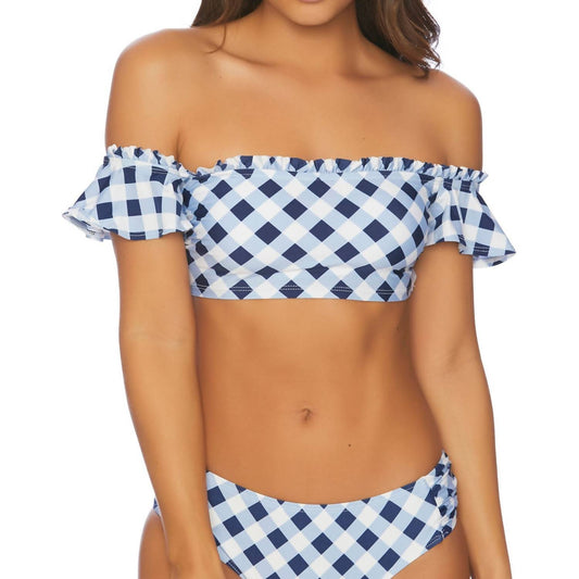 Splendid - Off Shoulder Crop Bikini Top