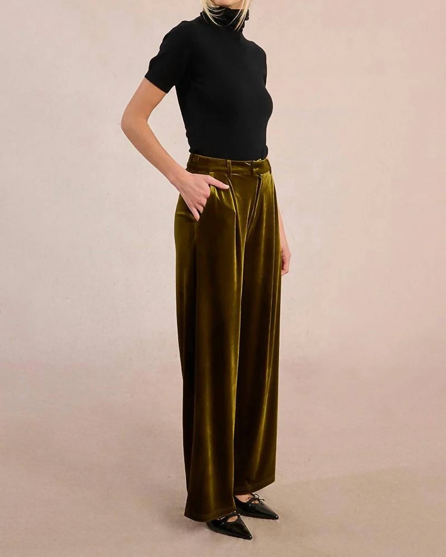 Molly Bracken - Velvet Pants