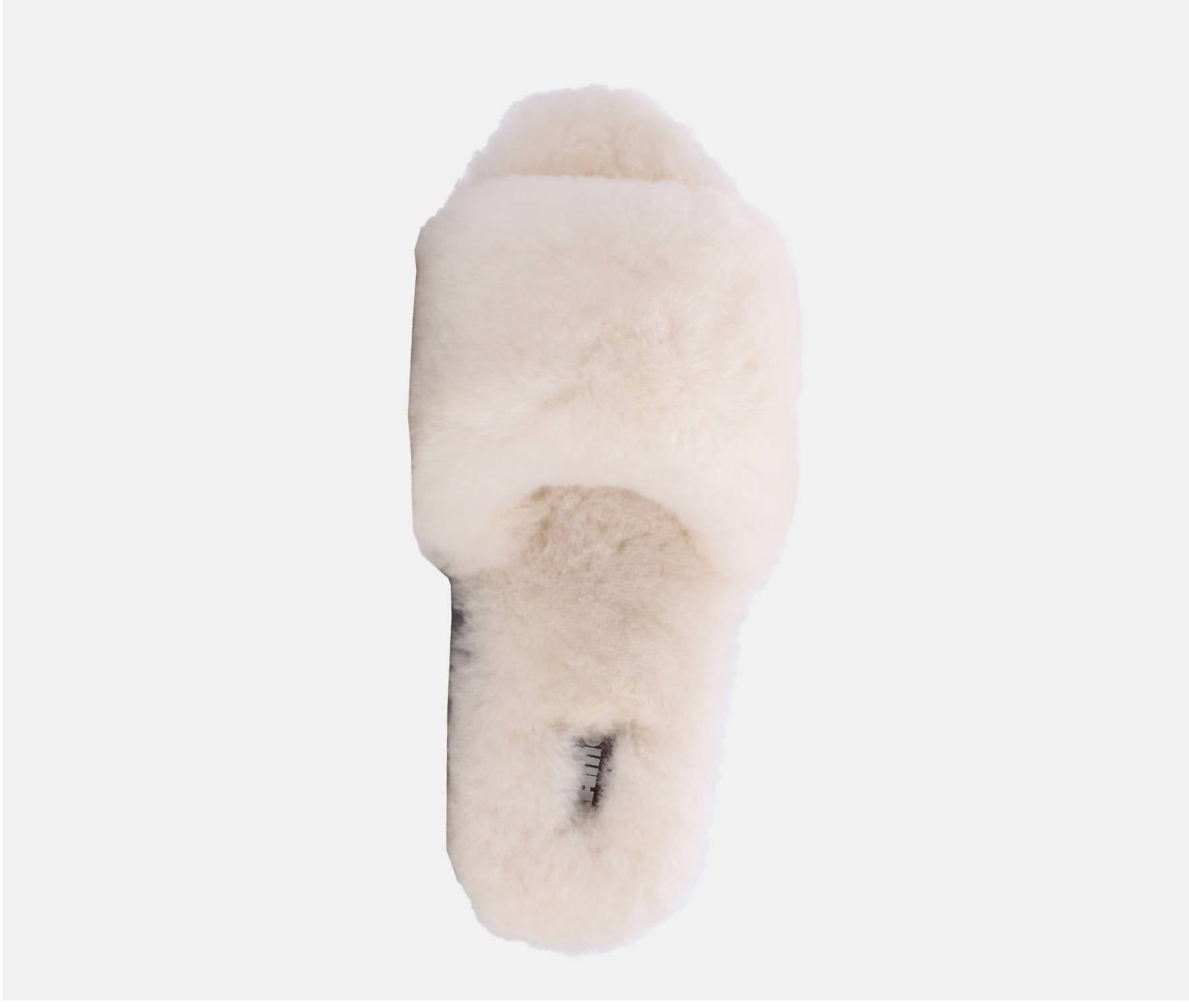 Lamo Women's Naomi Sheepskin Slide Sandal in cream - women's sandal - view 8