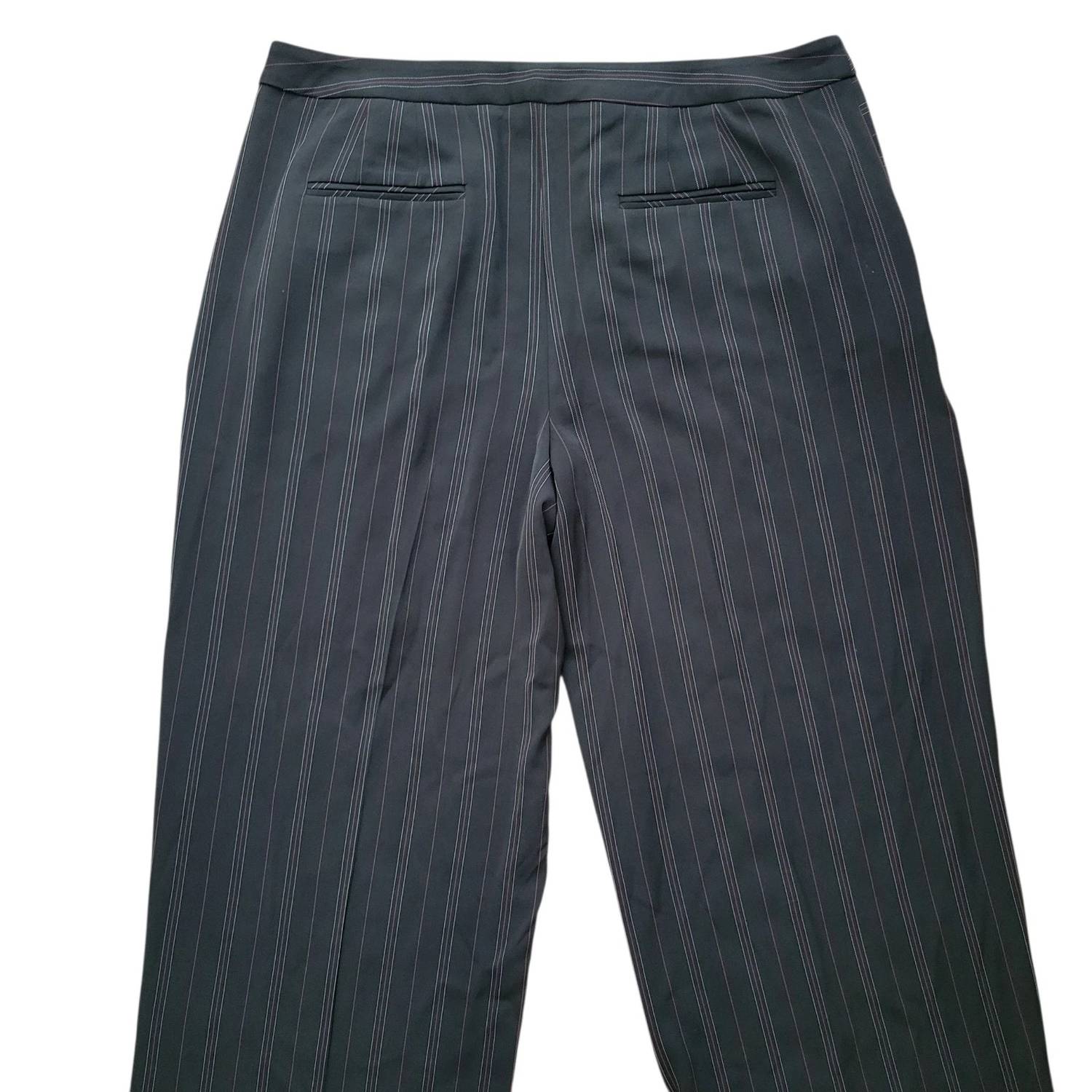 Jones New York - Women's Euro Stripe Wide-leg Dress Pants