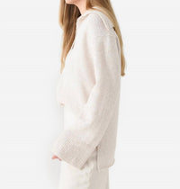 Z Supply - Ember V-neckline With Oversized Collar Sweater
