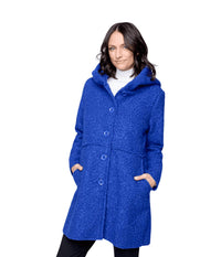 Claire Desjardins - Hooded Boiled Wool Coat