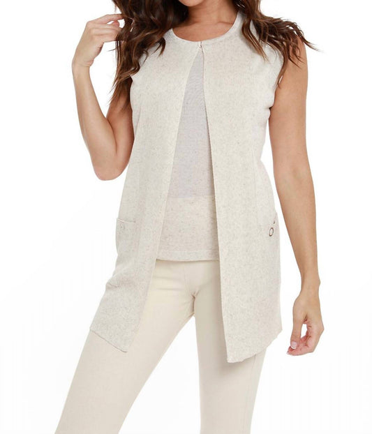 Linen Long Vest