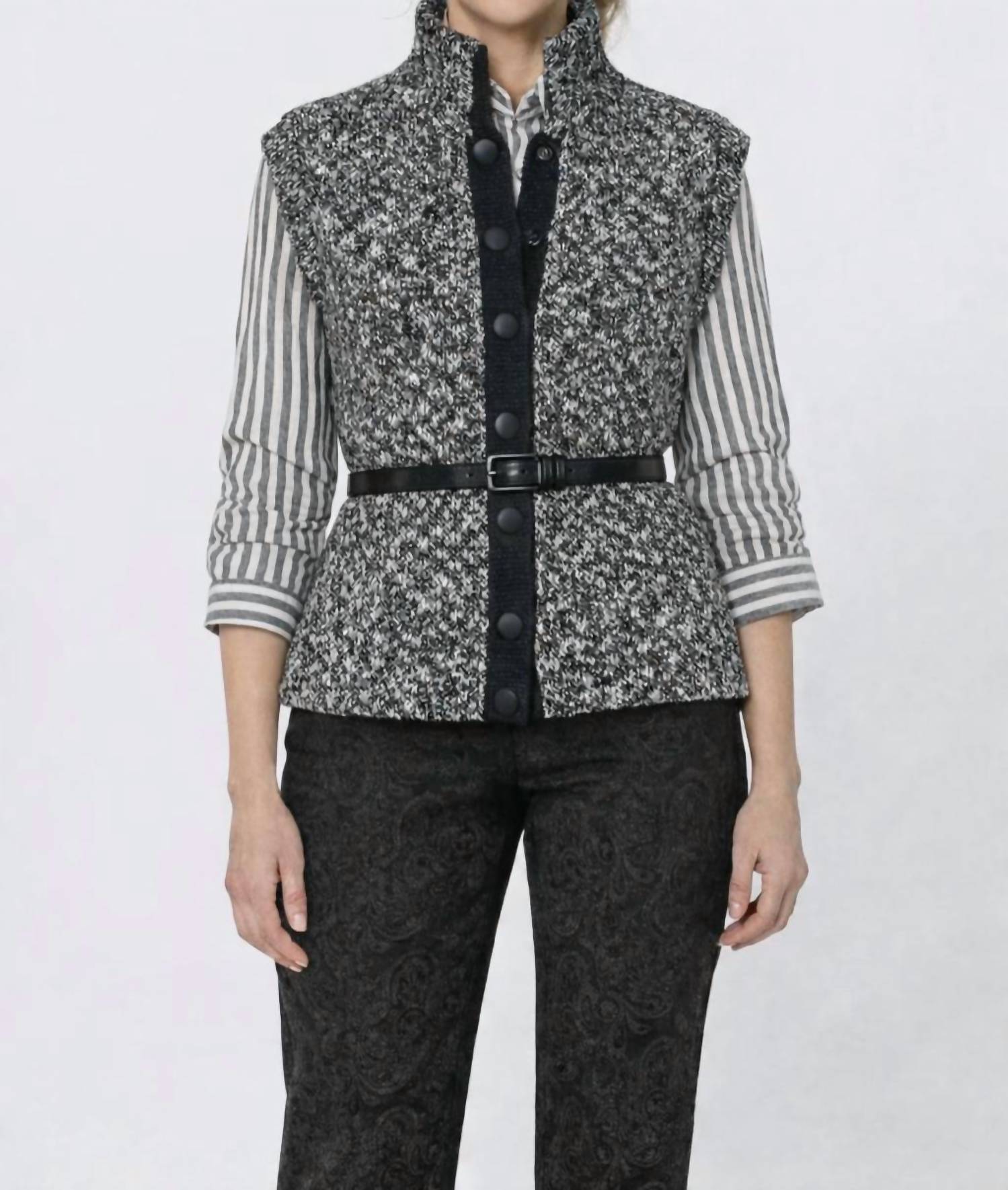 J'Envie/Eli - St. Moritz Funnel Neck Vest