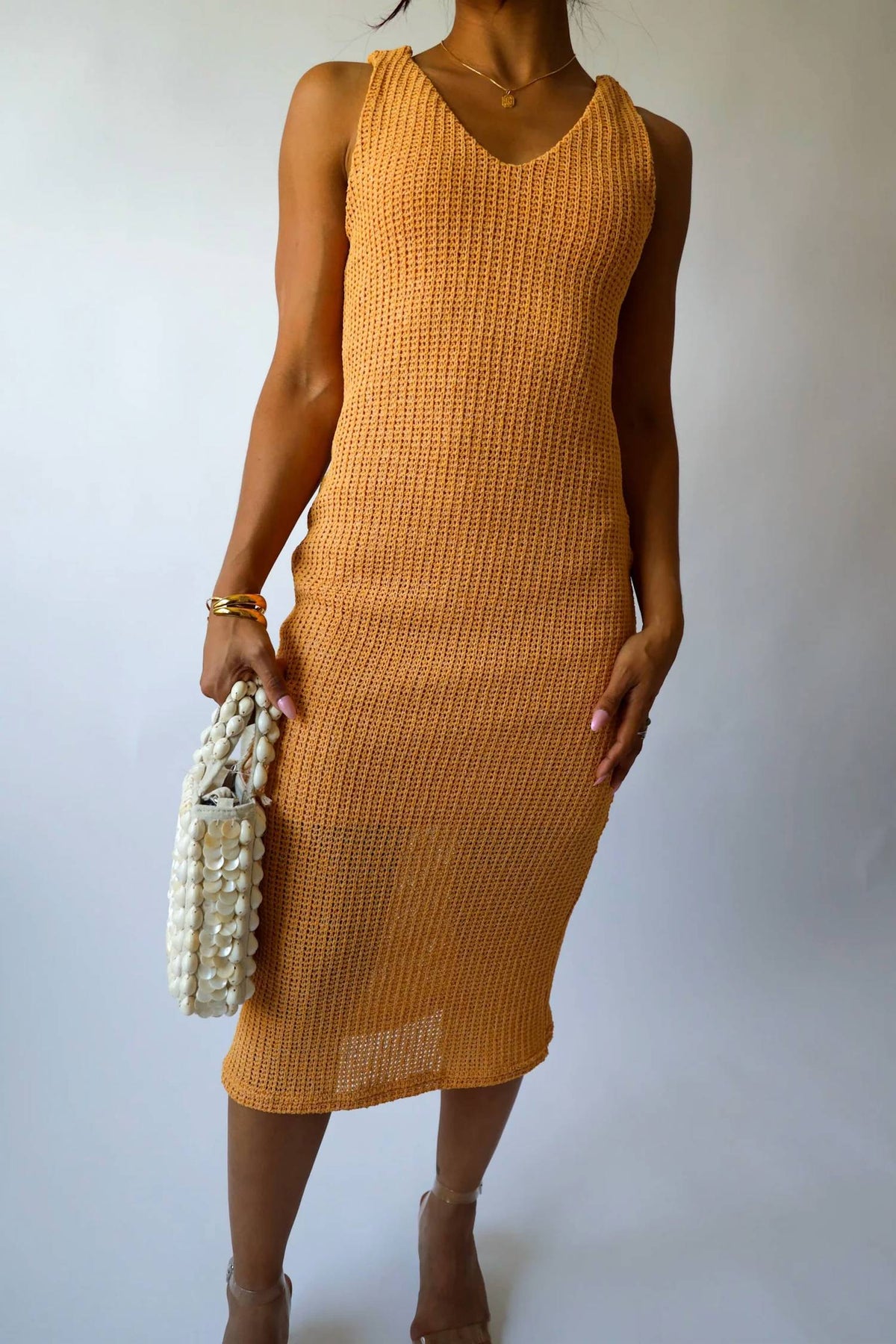 Gilli - Hour Knit Midi Dress