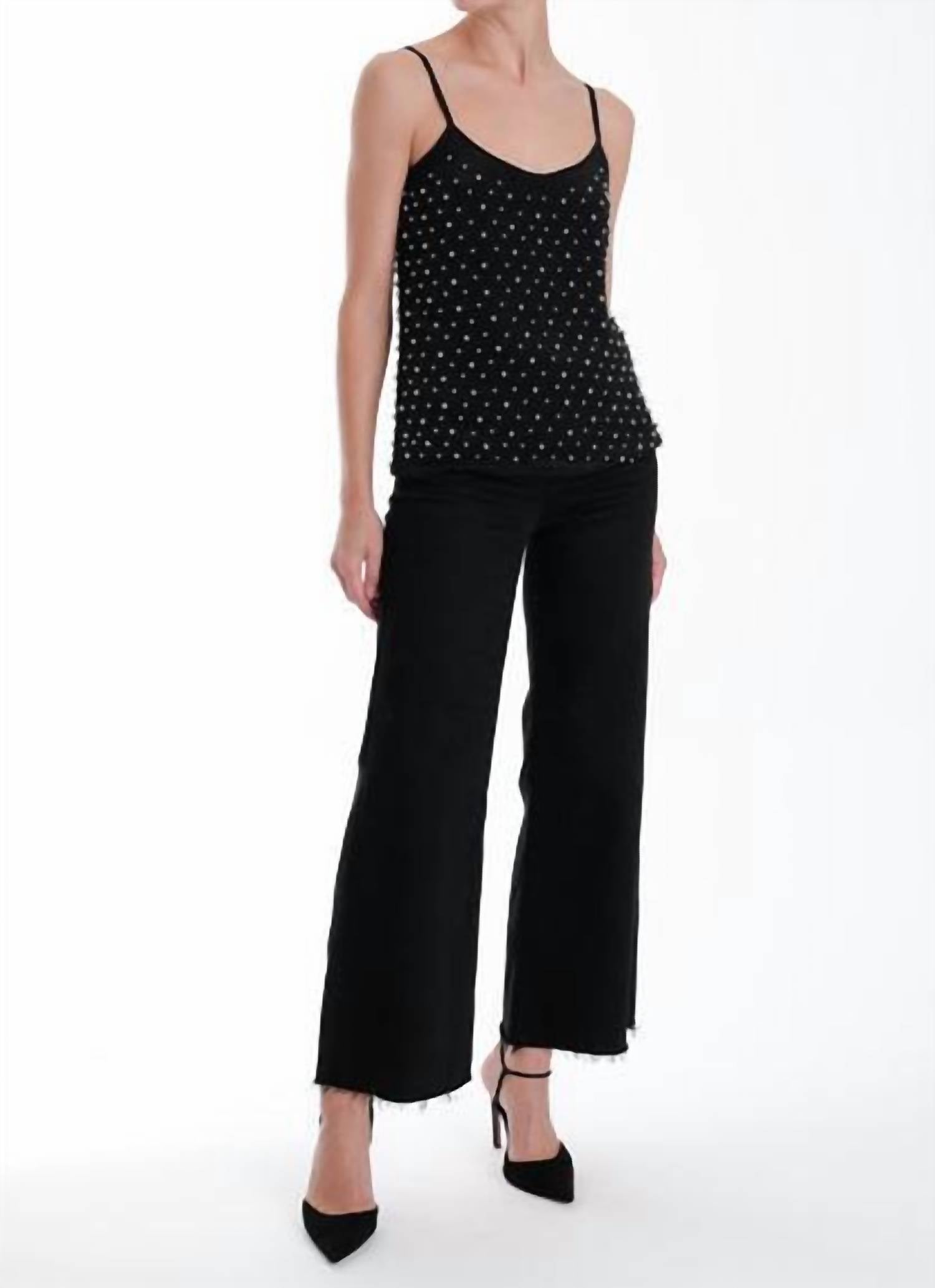 Karina Grimaldi - Chloe Beaded Top