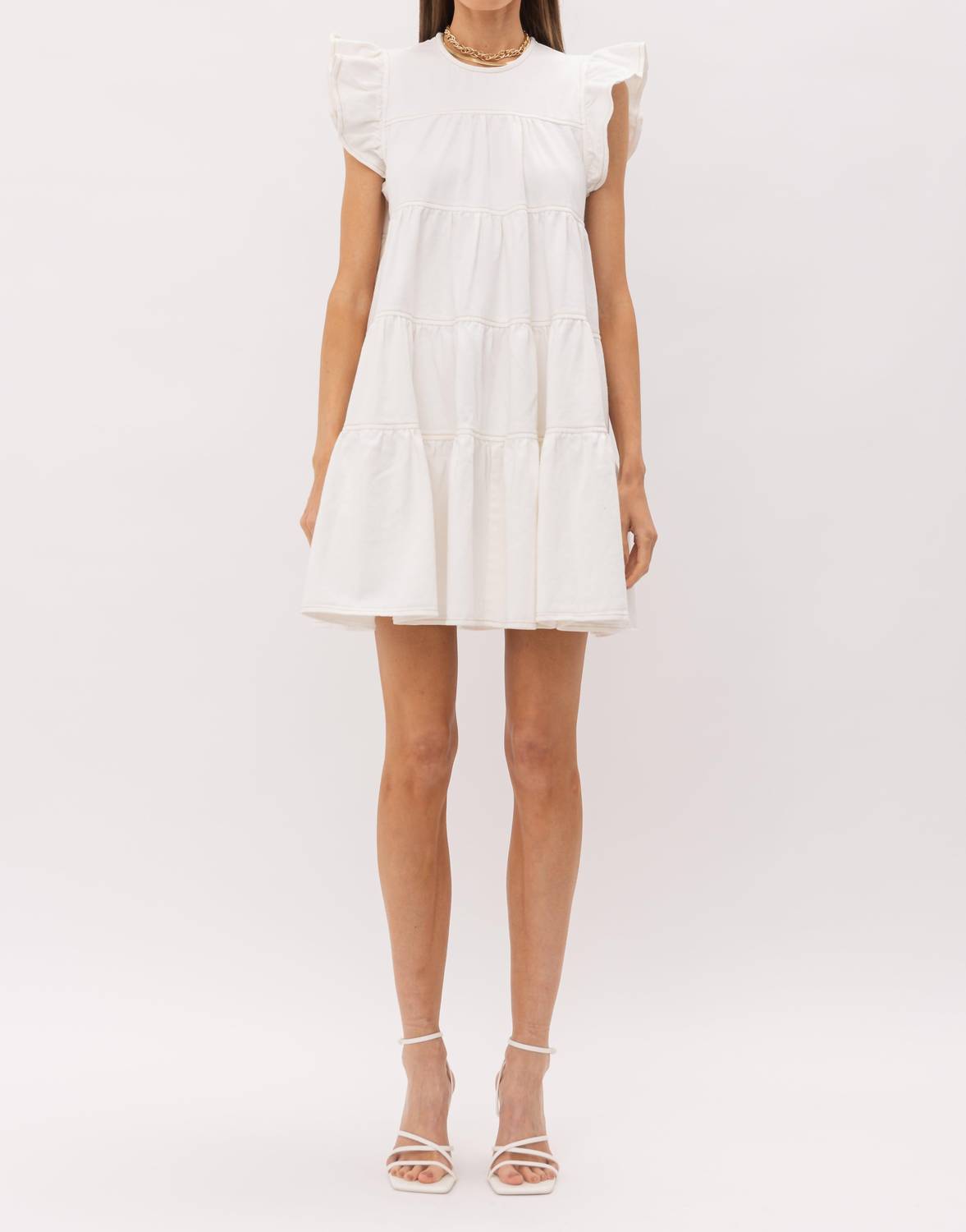Sofie The Label - Karis Tiered Denim Mini Dress