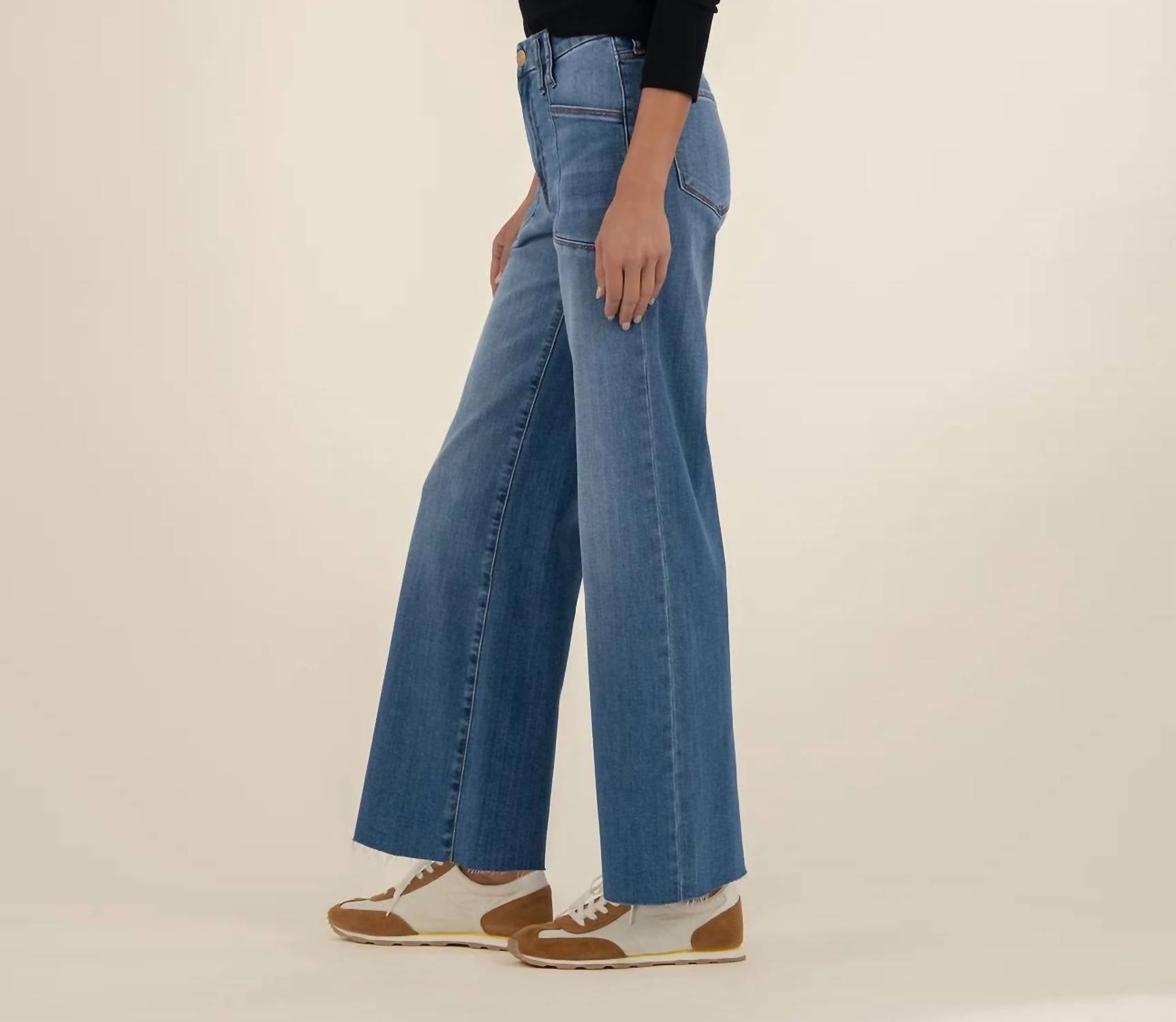 Kut From The Kloth - Meg High Rise Wide Leg Jeans