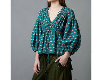 Hope For Flowers - Shirred Blouse
