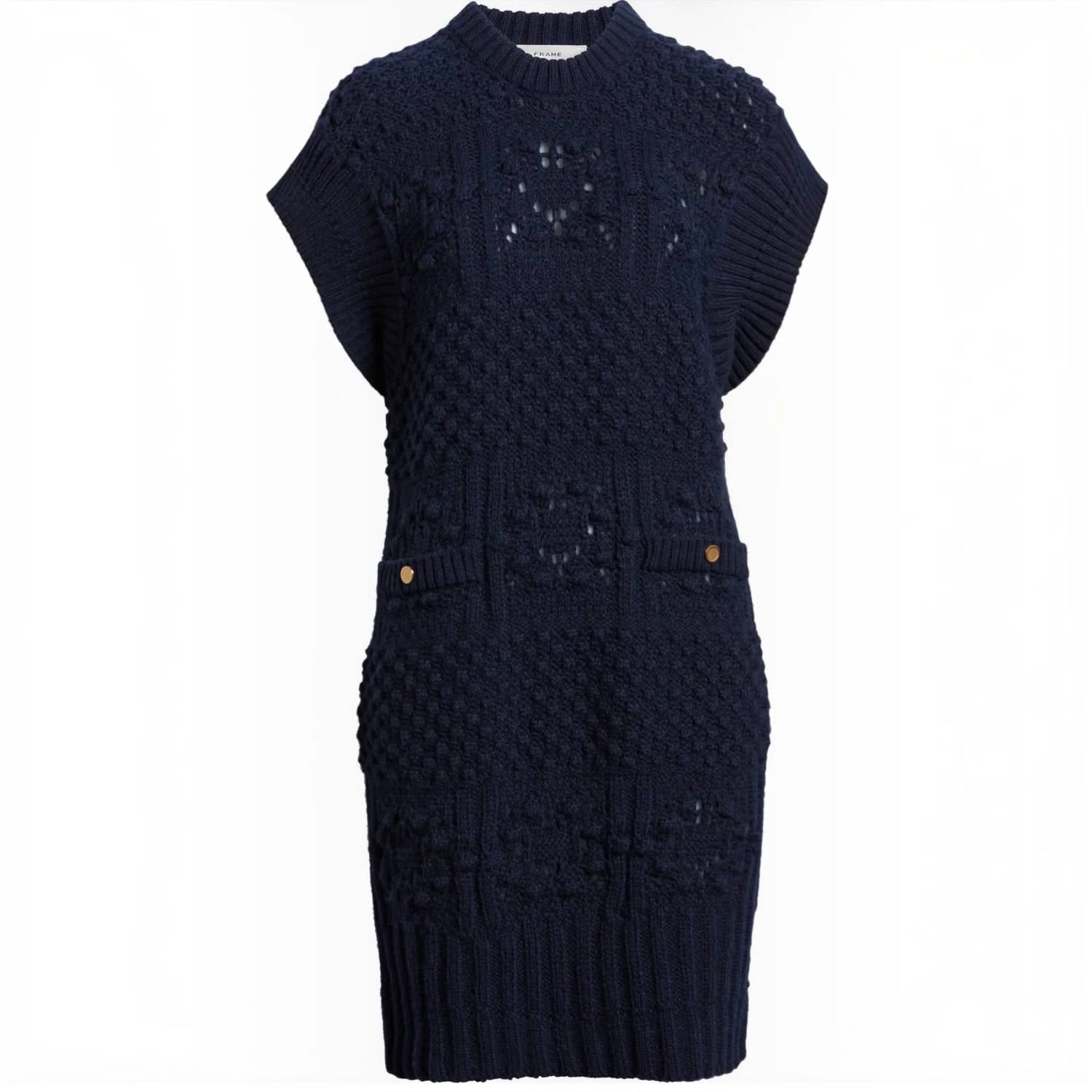 Frame - Mixed Stitch Sweater Dress