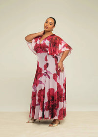 Fashion Szn Curve - Bold Floral Maxi Dress - Plus Size
