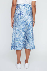 Renuar - Printed Slip Skirt