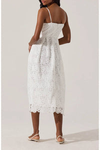 Astr - Floral Lace Dress