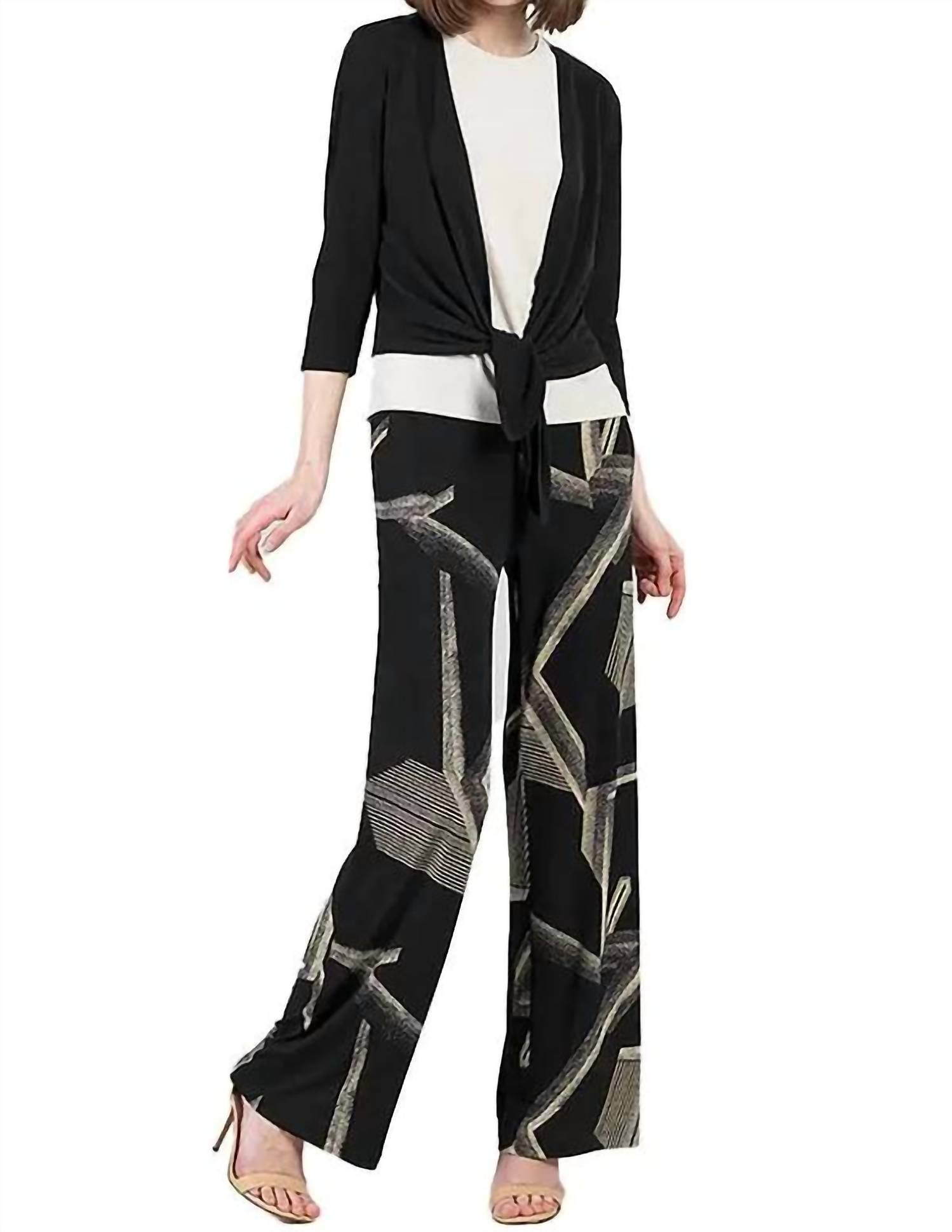 Clara Sun Woo - Jersey Knit Pull-on Pant