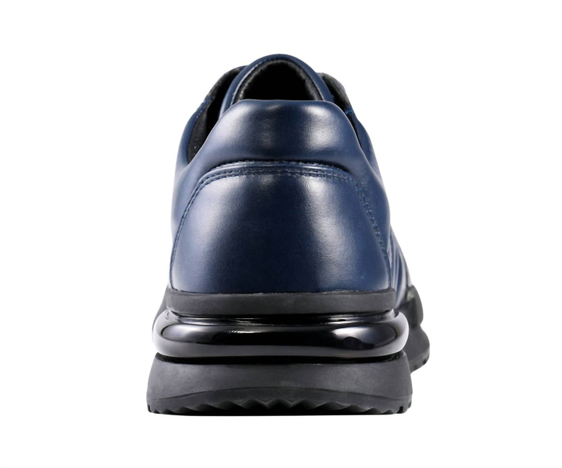 Mazino Men's Huxley Casual Sneakers in navy - men's sneaker - alternate view