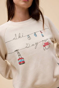 Daydreamer - Ski Day Raglan Sweatshirt