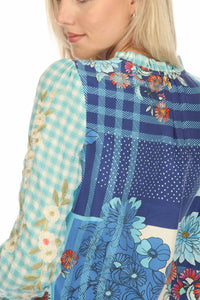 Johnny Was - Nalina Ruffle Scarf Back Blouse