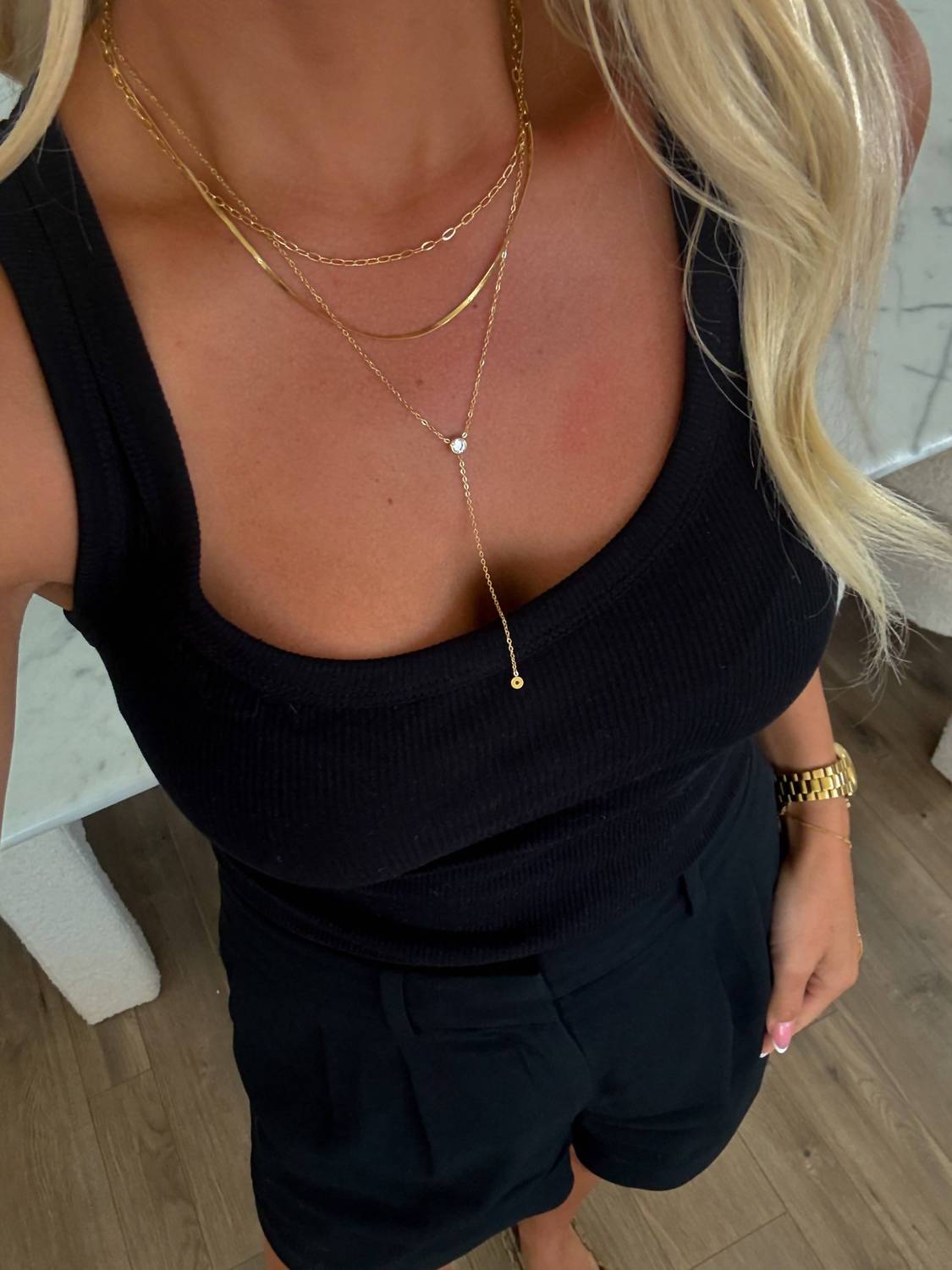 Chansuttpearls - Women's The Charlie Lariat Necklace