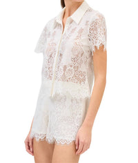 Allison New York - Sparrow French Lace Shorts