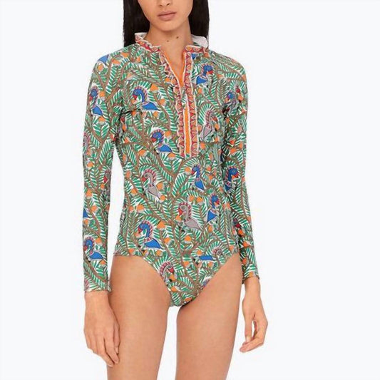 Tory Burch - Ruffle Surf Shirt