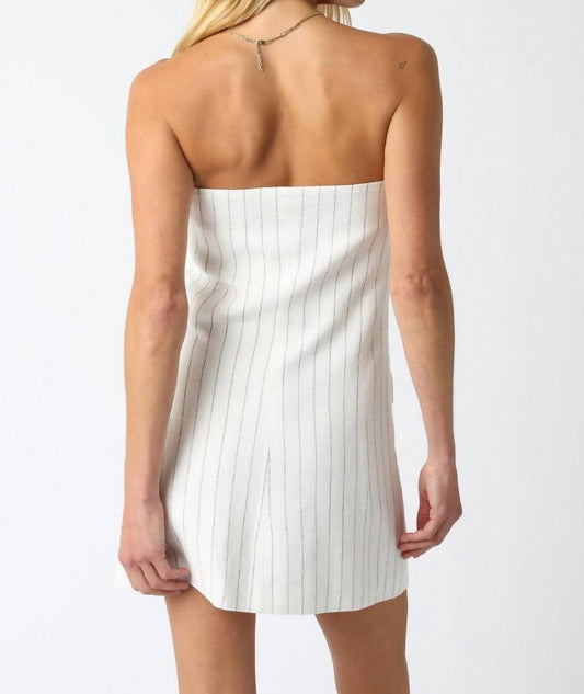Olivaceous - Freya Stripe Dress