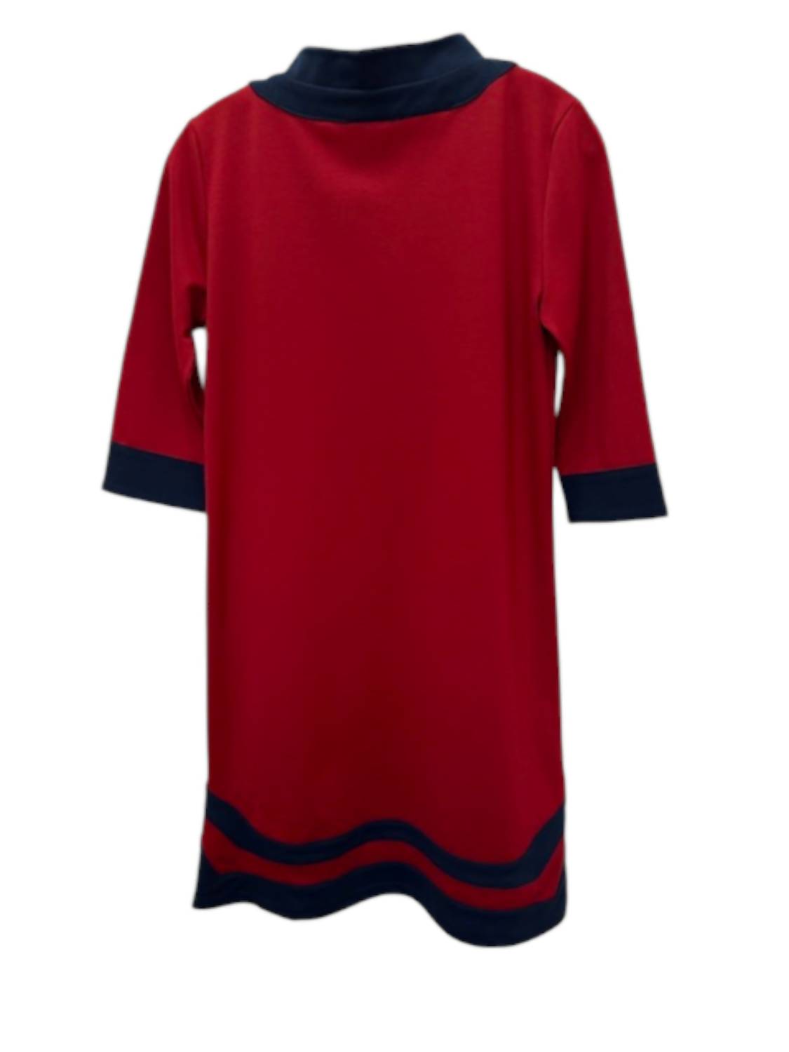 Vera Fishbaugh - Women's Opal 3/4 Sleeve Poly Knit Dress