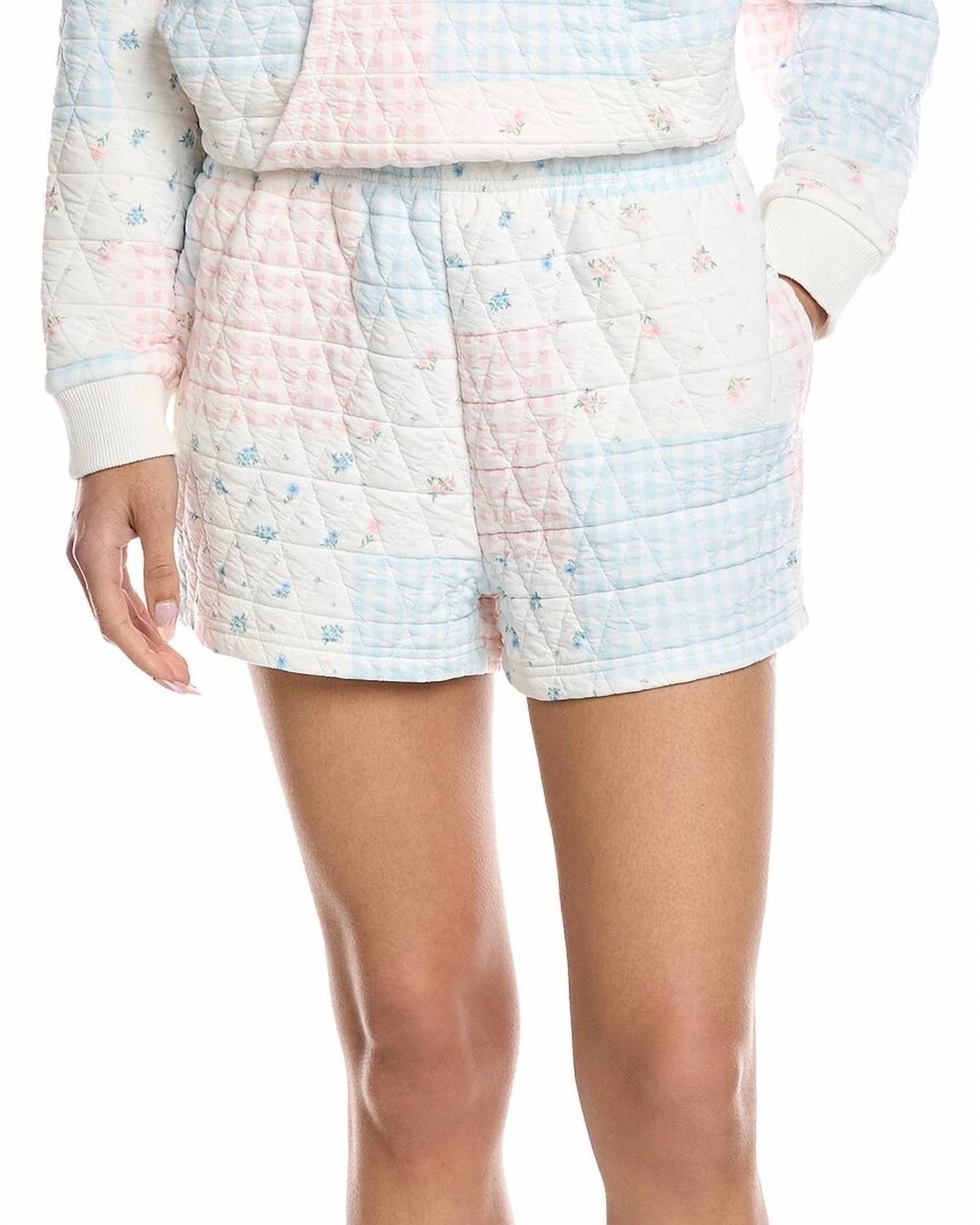 Vintage Havana - Piper Pastel Patchwork Shorts