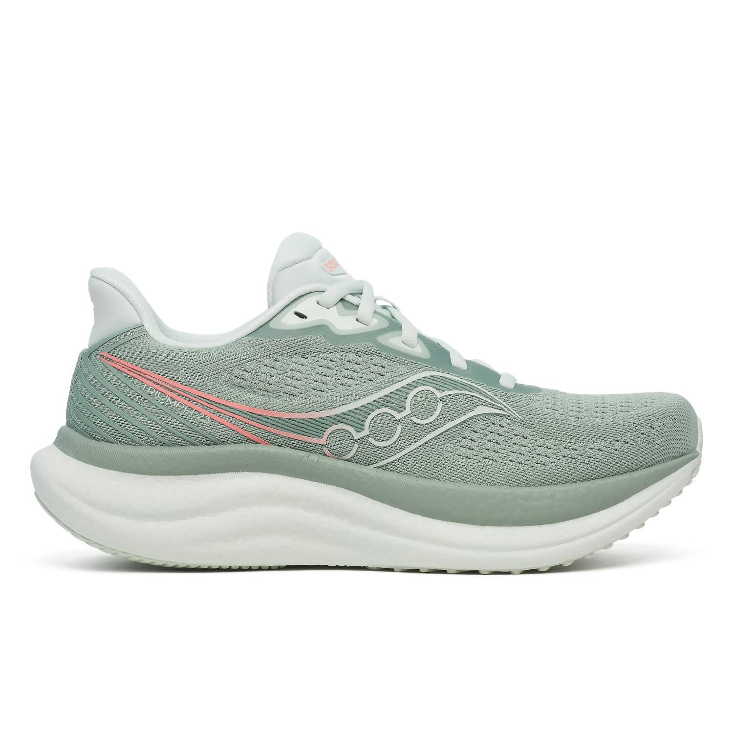 SAUCONY Women's Triumph 23 Shoes in iceberg aloe - women's shoe