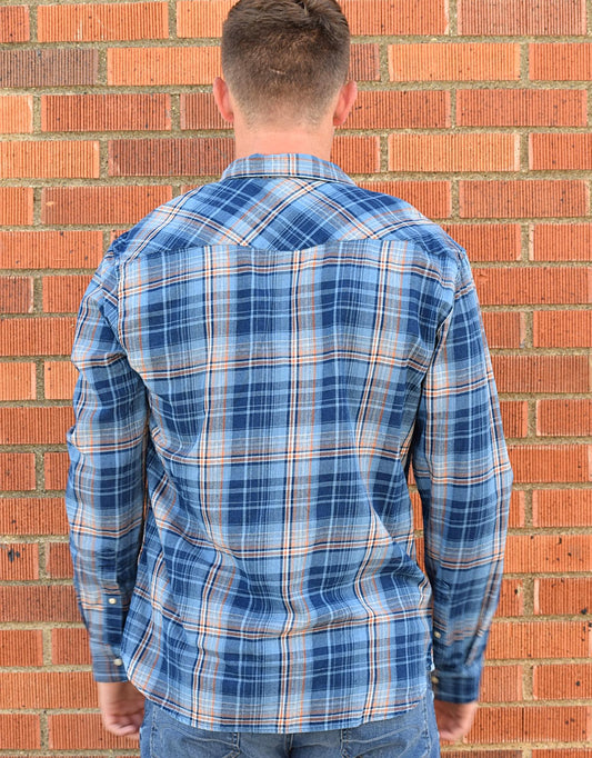 Flags & Anthem - Plaid Double Pocket Button Down