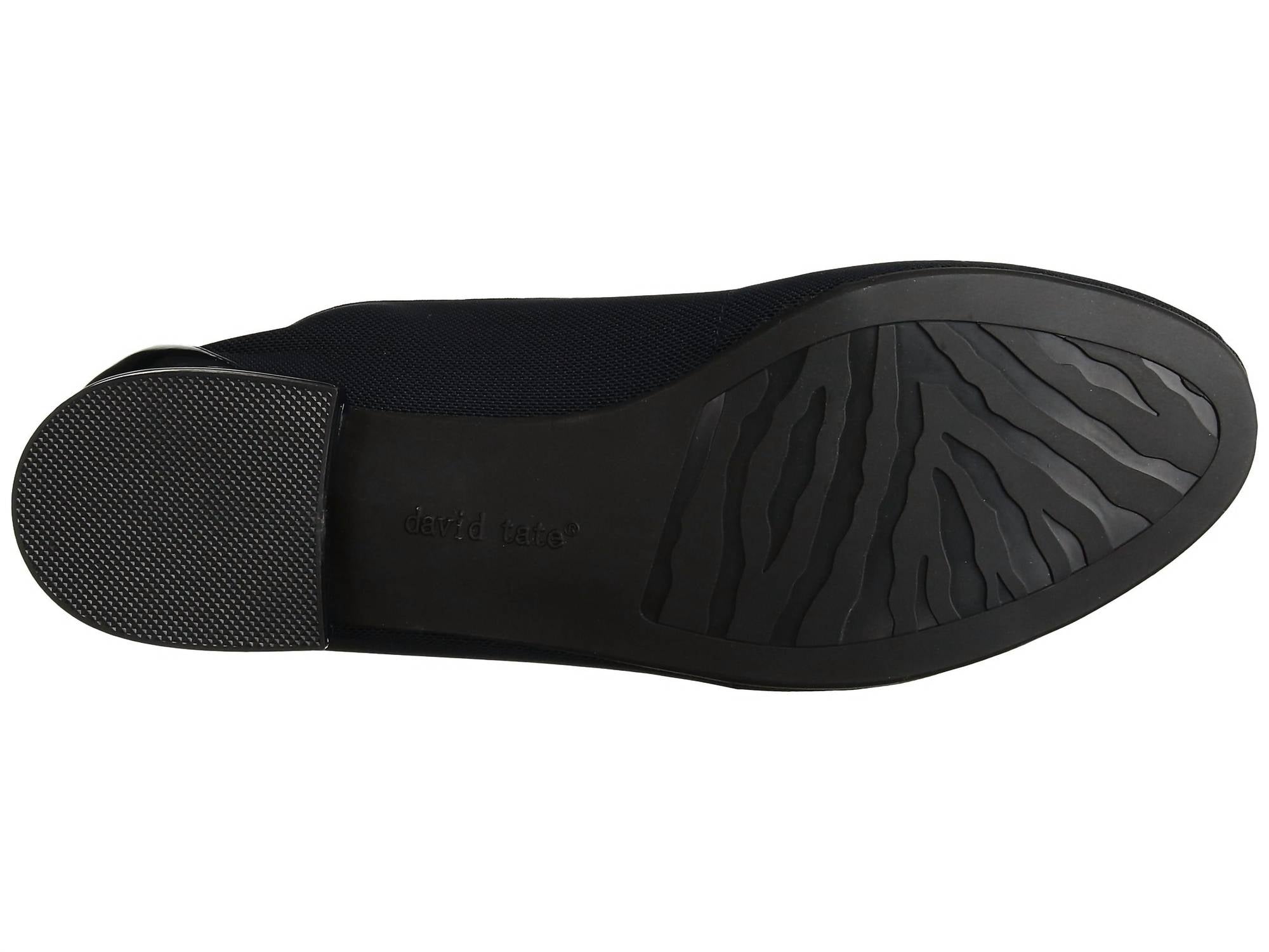 David Tate Women's Glow Ballet Flat in black croco - women's flats - view 5