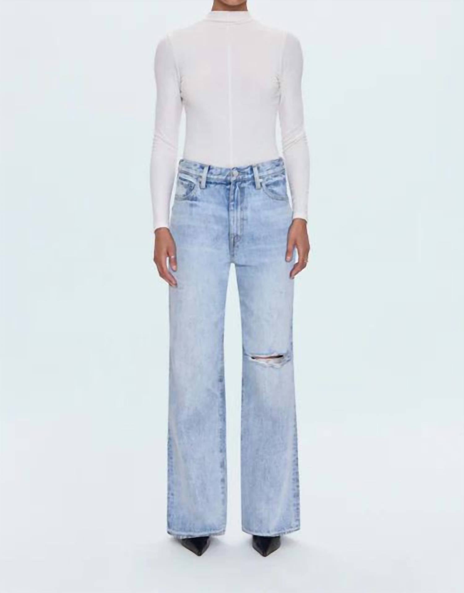 PISTOLA Hendrix High Rise Jeans in revel distressed - women's jeans