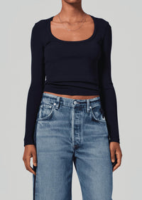 Citizens Of Humanity - Rumi Scoop Neck Top