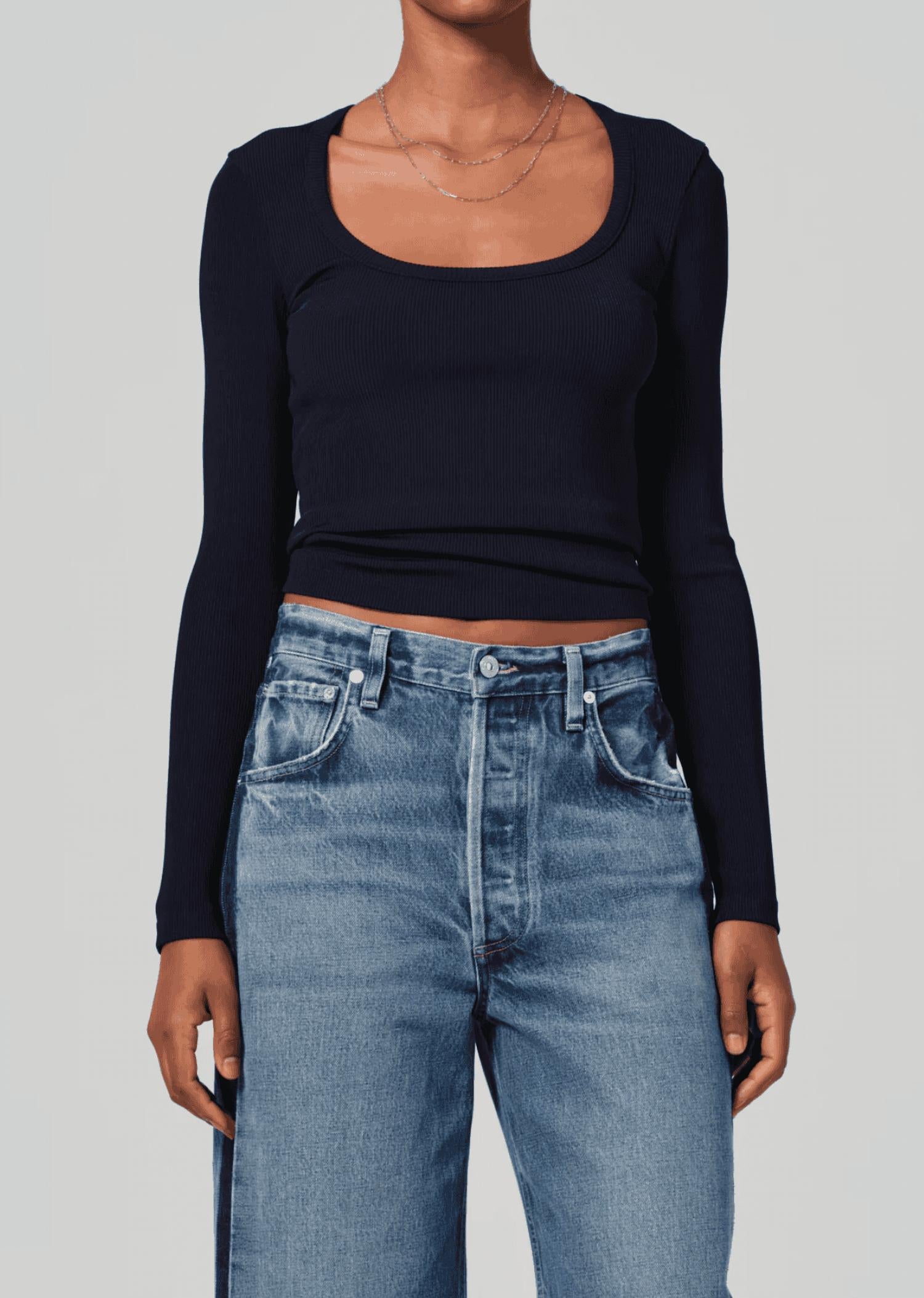 Citizens Of Humanity - Rumi Scoop Neck Top