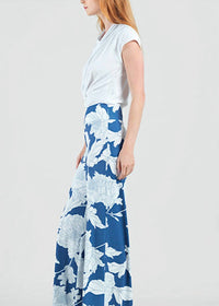 Clara Sun Woo - Mum Sketch Butter Knit Wide Leg Palazzo Pant