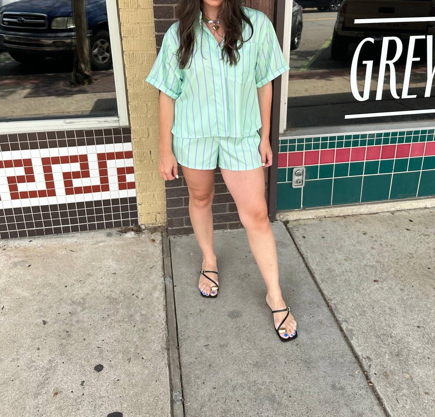 Sundayup - Sigrid Striped Set