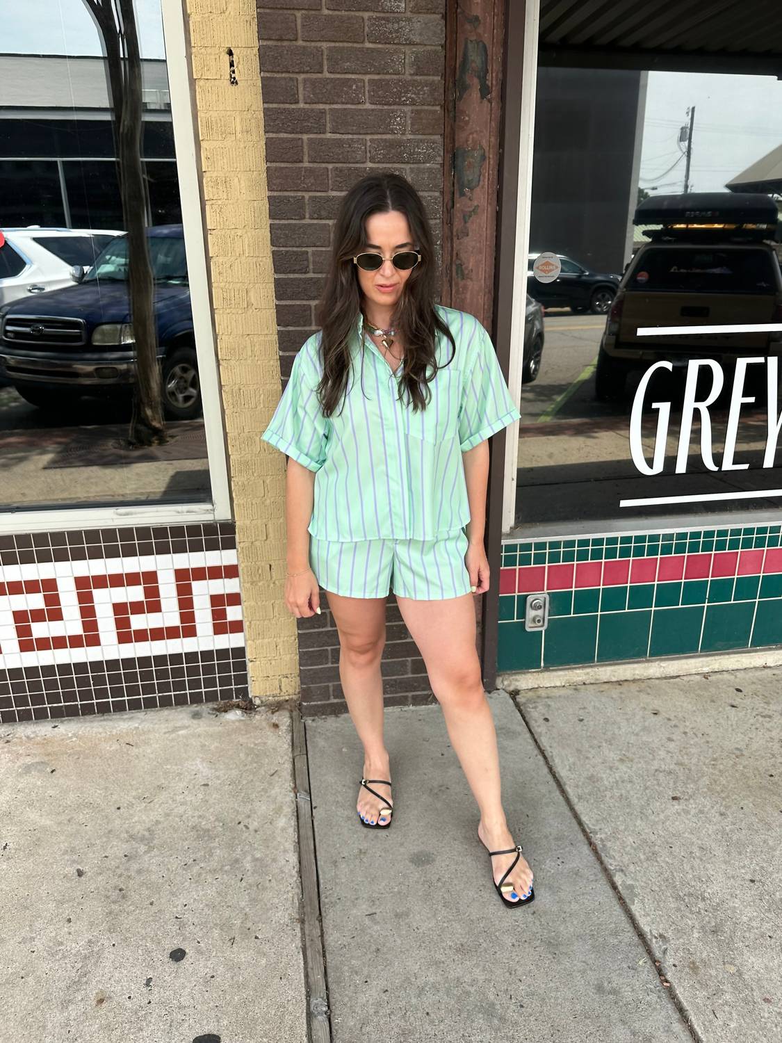 Sundayup - Sigrid Striped Set