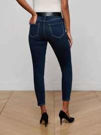 L'Agence Margot Cropped Skinny Jean in bolton - women's jeans - alternate view