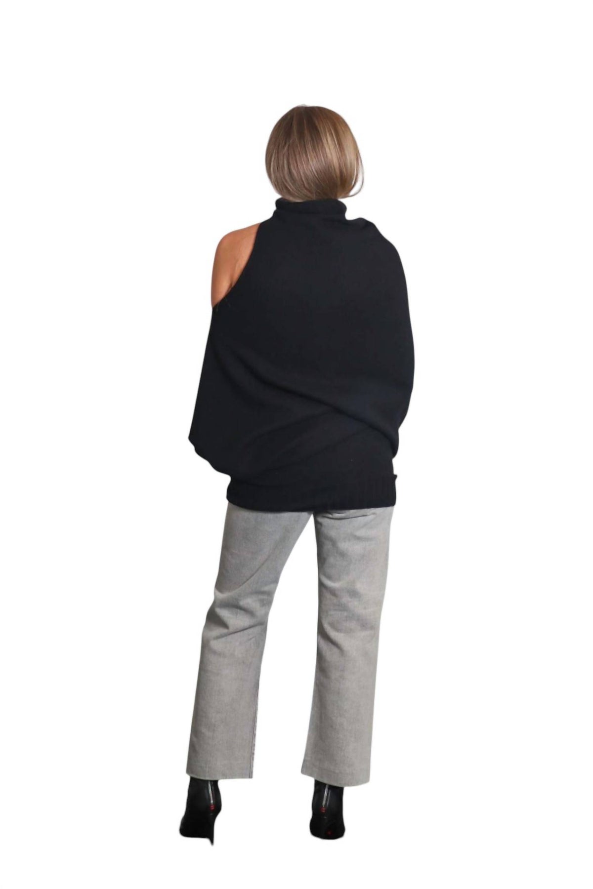 Issey Miyake - Crooked Wool Knit Top