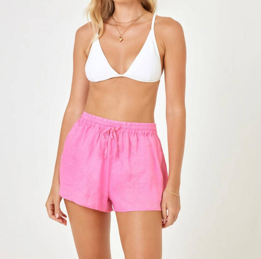 L*Space - Rio Linen Pull-on Short