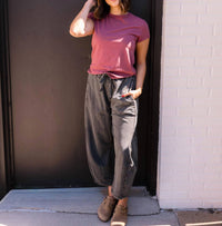 Easel - Rylan Knit Harem Pants