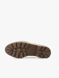 All Black - Women's Wide Belt Lugg Shoes
