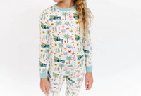 Emerson And Friends - Coastal Christmas Bamboo Long Sleeve Pajama Set