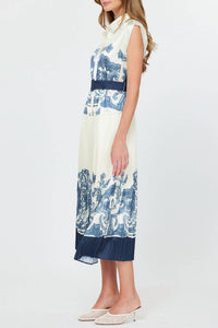 Current Air - The Riyanna Pleated Dress
