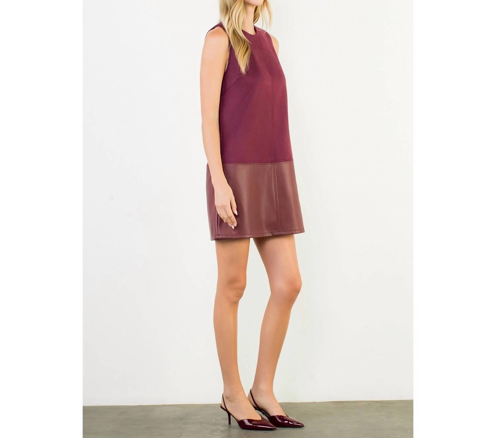 Thml - Leading Story Mixed Media Dress