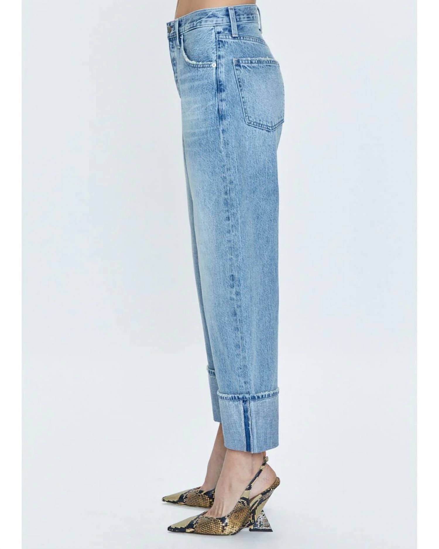 Pistola - Ryder High Rise Cuffed Jeans