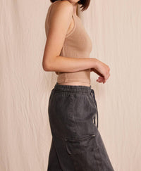 People Of Leisure - Sage Rib Tank Top