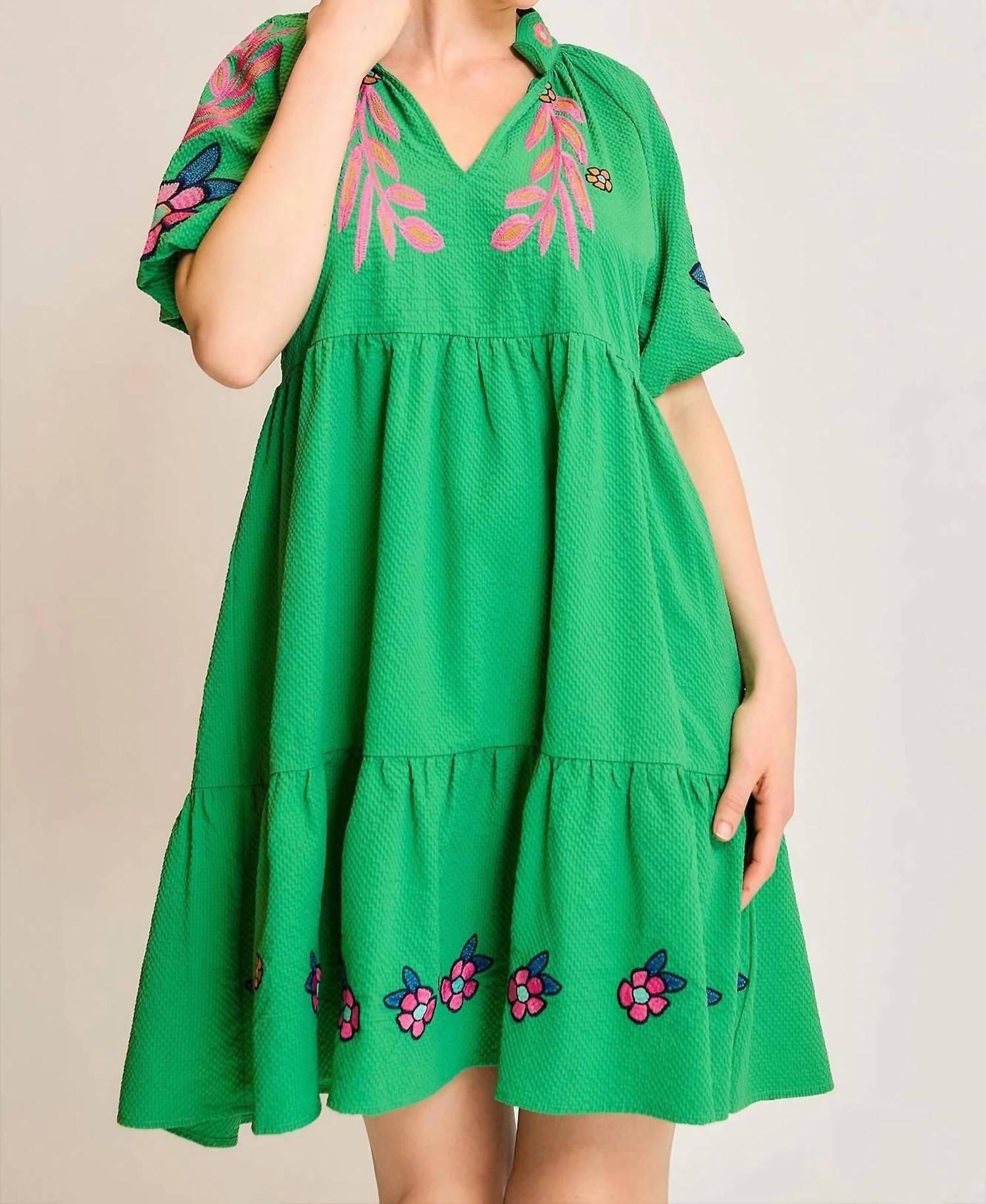 Umgee - Boho Babydoll Dress